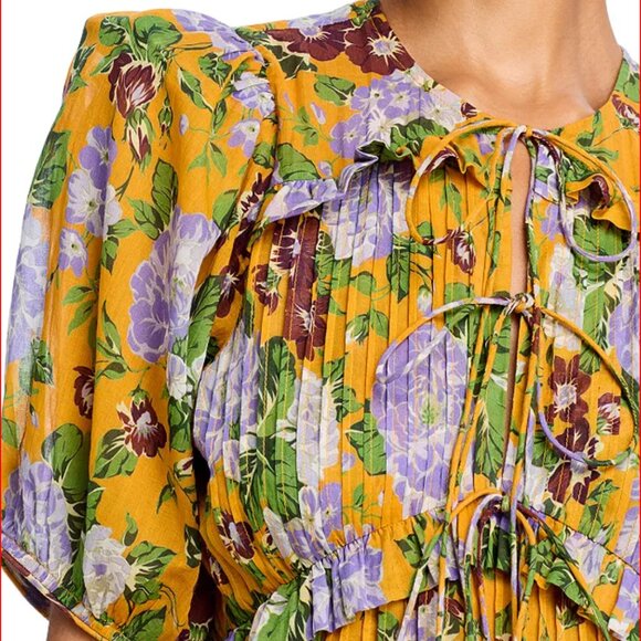 Farm Rio Capri Peplum Top NWT - Picture 12 of 12